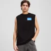 CAMISETA SIN MANGAS CON LOGOTIPO