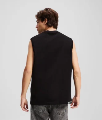 CAMISETA SIN MANGAS CON LOGOTIPO