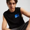 CAMISETA SIN MANGAS CON LOGOTIPO