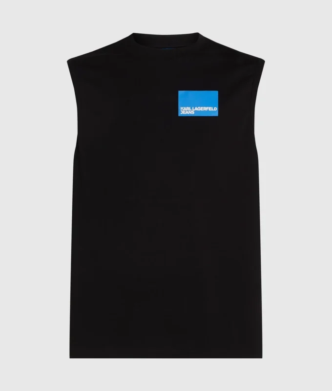 CAMISETA SIN MANGAS CON LOGOTIPO