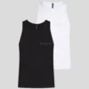 CAMISETA SIN MANGAS CON LOGOTIPO – PACK DE 2