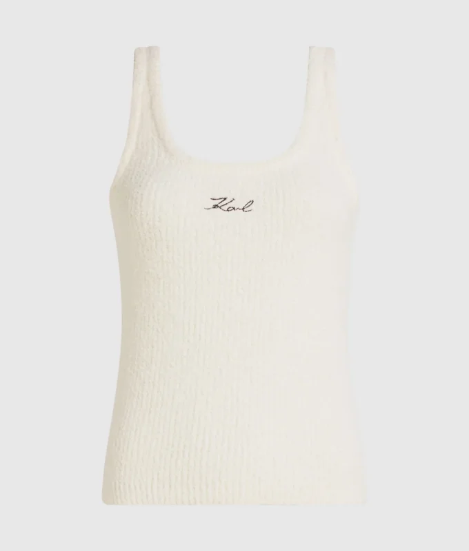 Camiseta sin mangas de felpa exclusiva