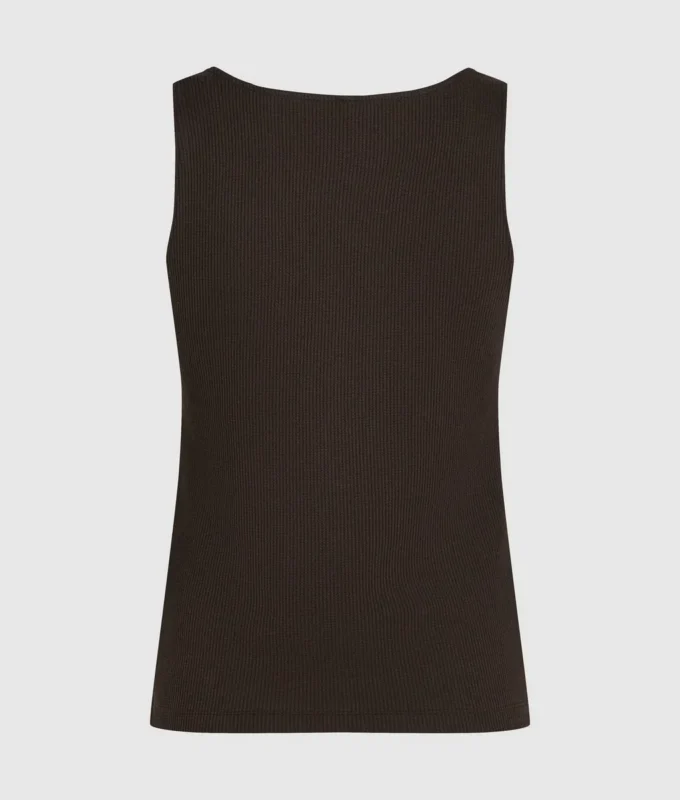 Camiseta sin mangas de felpa para estar por casa
