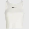 Camiseta sin mangas de punto