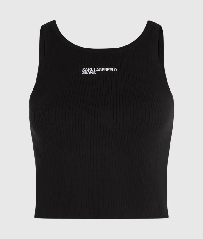Camiseta sin mangas de punto