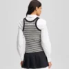 CAMISETA SIN MANGAS DE PUNTO DE CANALÉ IKON