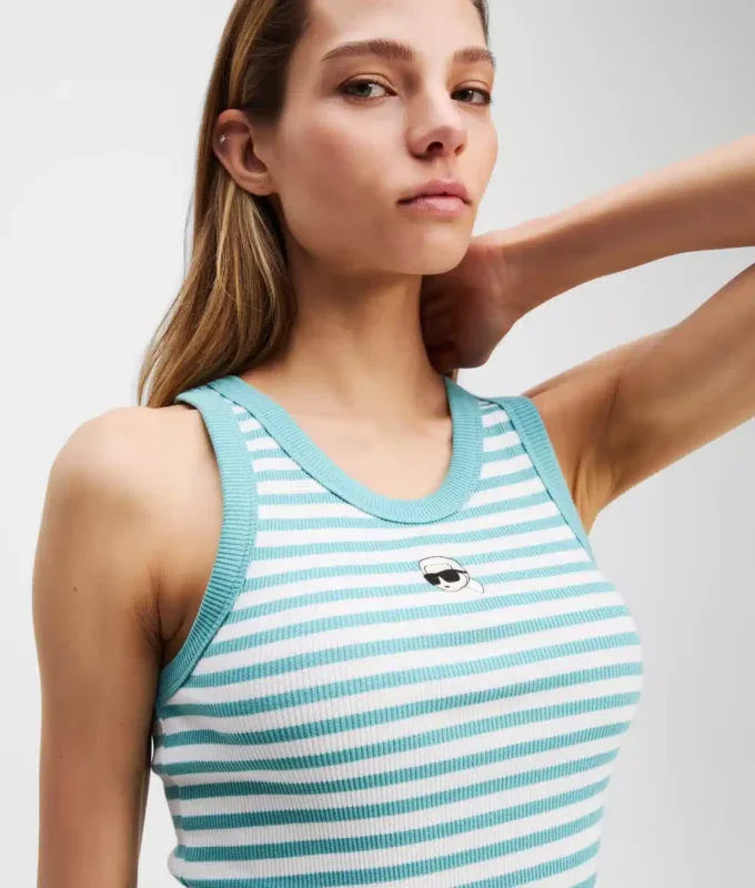 CAMISETA SIN MANGAS DE PUNTO DE CANALÉ IKON