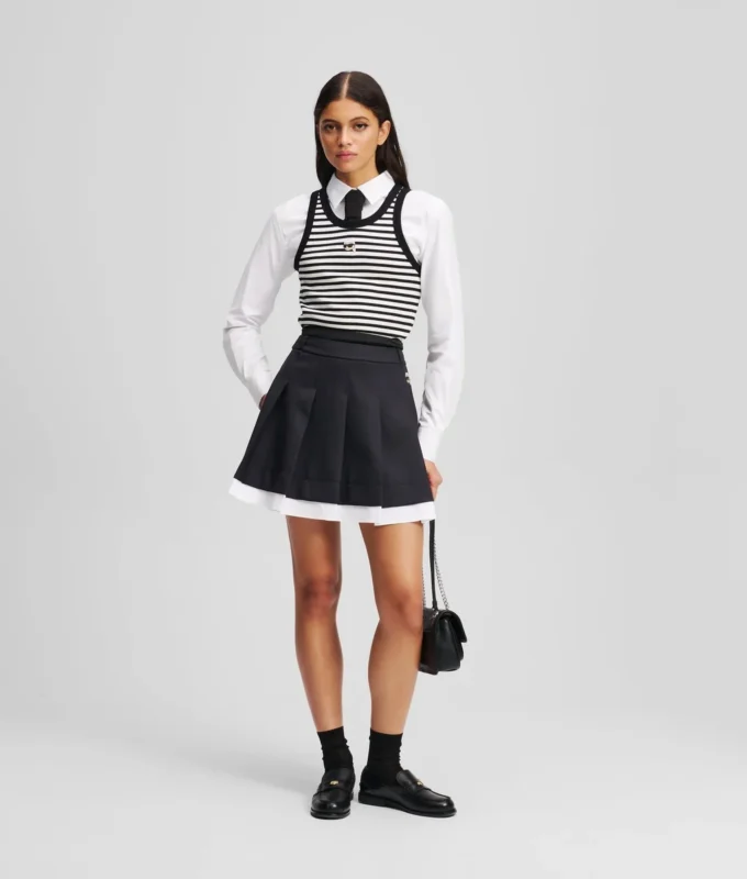 CAMISETA SIN MANGAS DE PUNTO DE CANALÉ IKON
