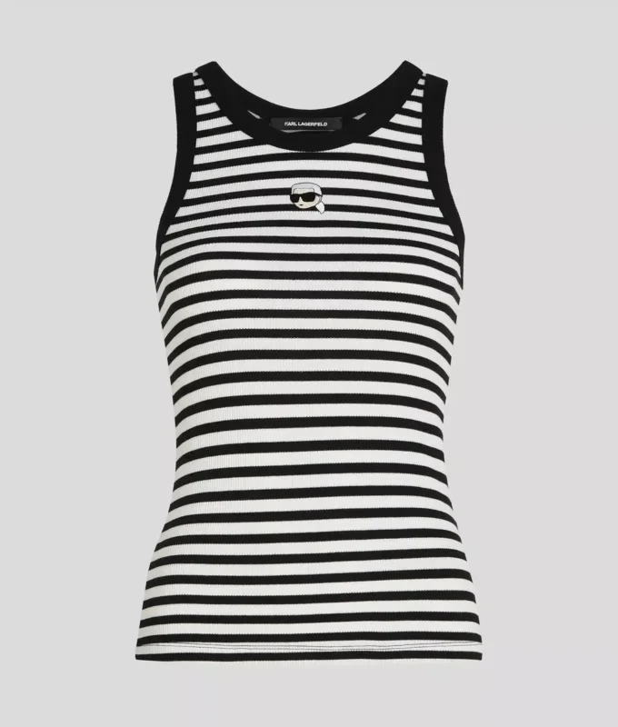CAMISETA SIN MANGAS DE PUNTO DE CANALÉ IKON