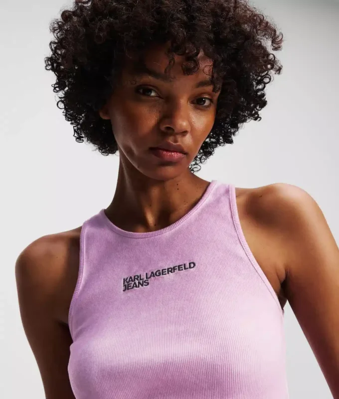 CAMISETA SIN MANGAS DE PUNTO RIB