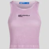CAMISETA SIN MANGAS DE PUNTO RIB