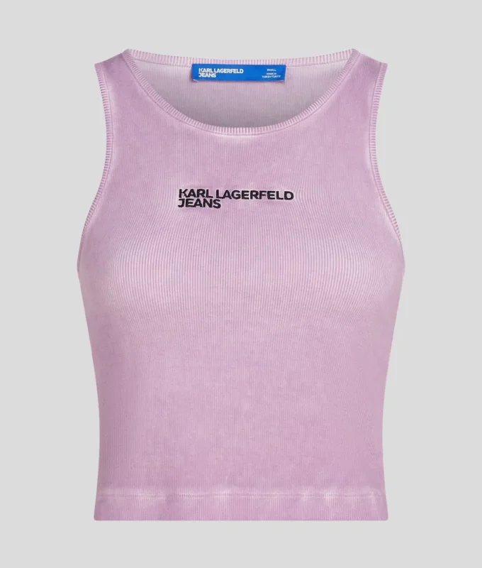 CAMISETA SIN MANGAS DE PUNTO RIB