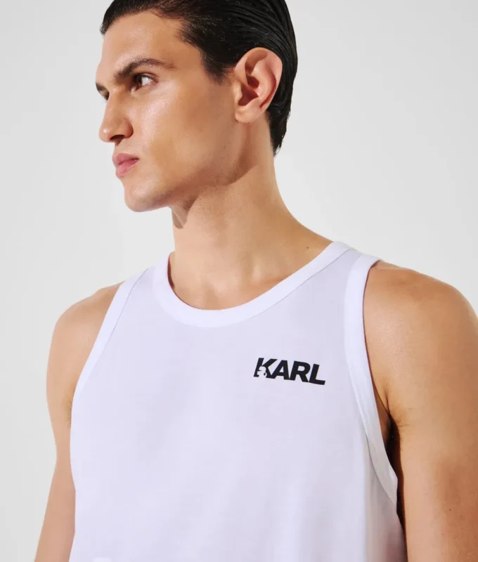 CAMISETA SIN MANGAS LOGO BEACH