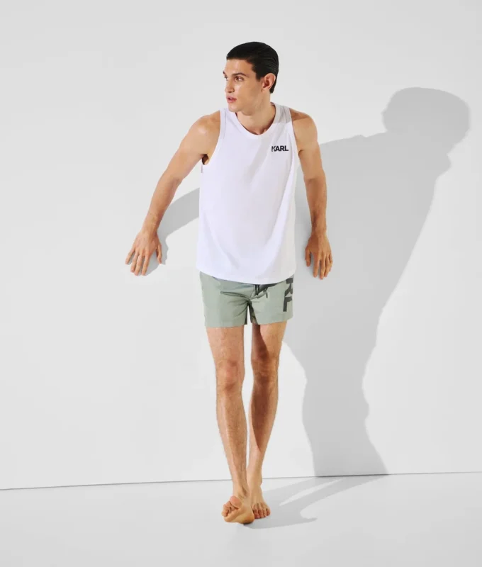 CAMISETA SIN MANGAS LOGO BEACH