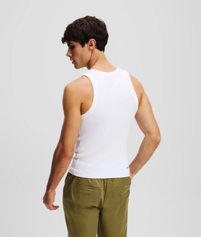 CAMISETA SIN MANGAS MONOGRAM