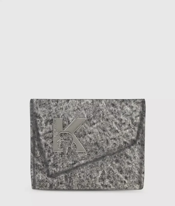 Cartera de denim Geo