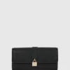 Cartera grande con candado K/Autograph