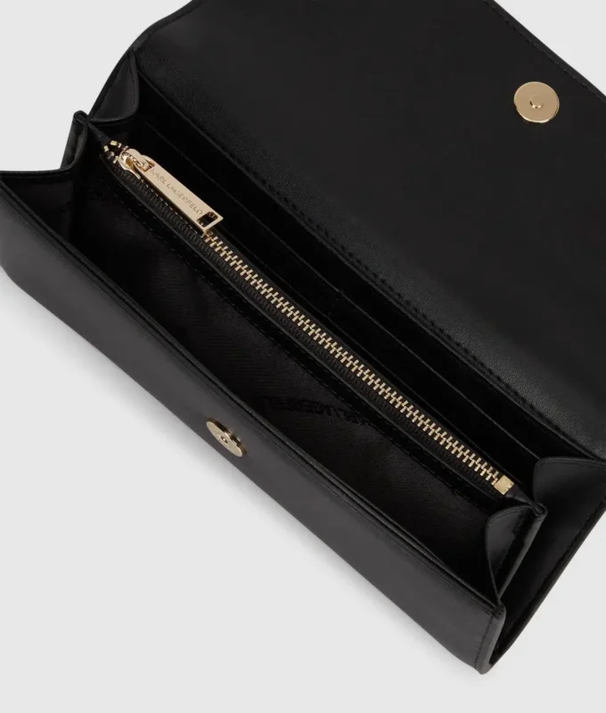 Cartera grande con candado K/Autograph