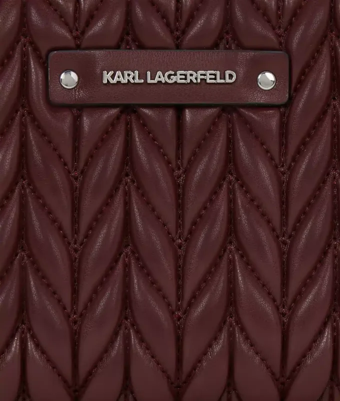 Cartera K/Weave con cadena