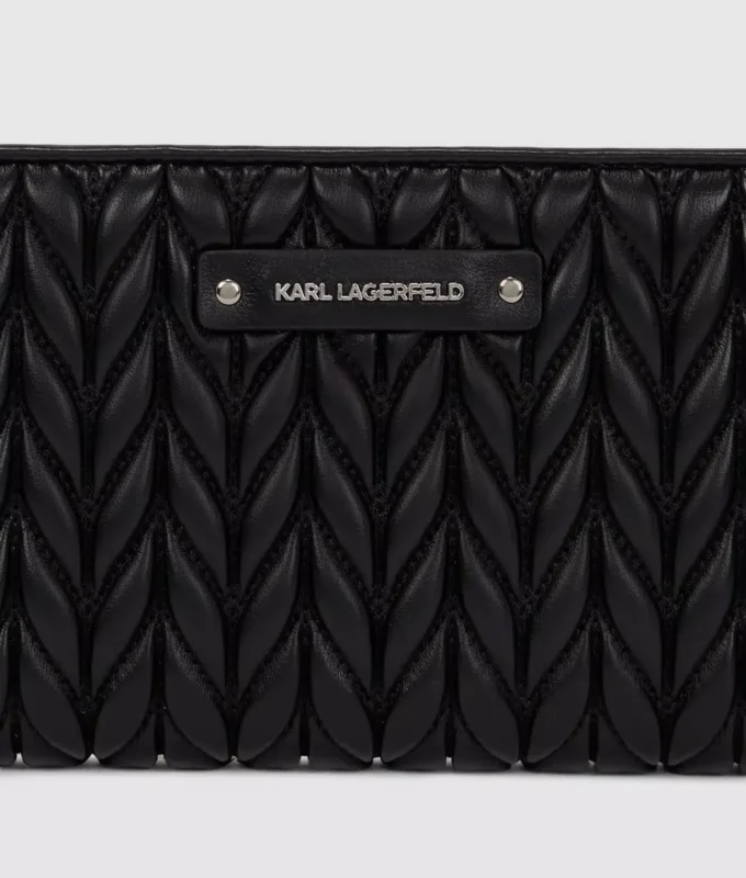 Cartera K/Weave con cadena