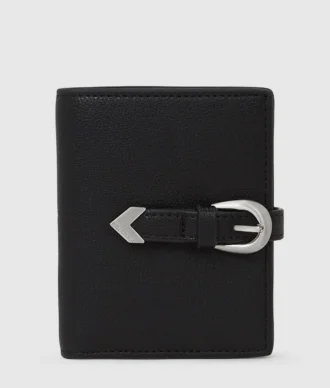 Cartera occidental con doble pliegue
