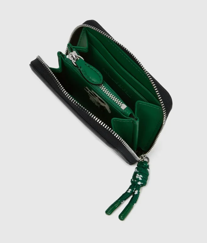 Cartera pequeña con cremallera Ikon Smooth
