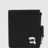 Cartera pequeña con doble pliegue Ikon Pebble