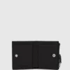 Cartera pequeña con doble pliegue Ikon Pebble