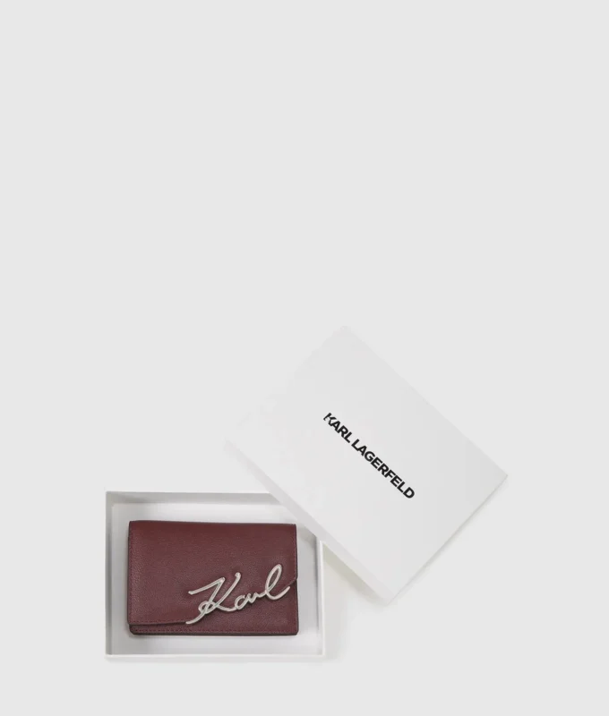 Cartera pequeña K/Signature