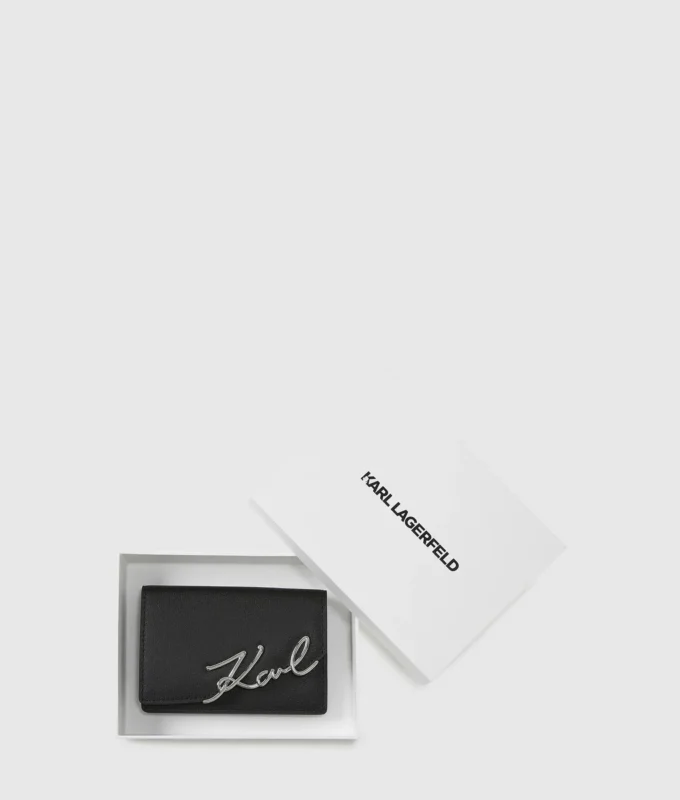 Cartera pequeña K/Signature