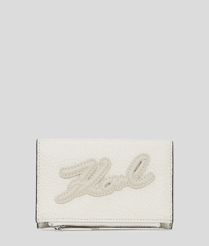 CARTERA PEQUEÑA K/SKUARE GRAINY