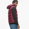 Chaleco acolchado con capucha Ikon