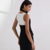 CHALECO CON CUELLO HALTER