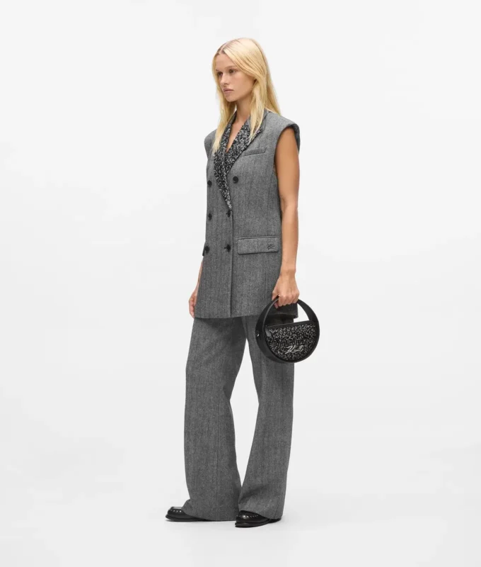 Pantalones de tweed