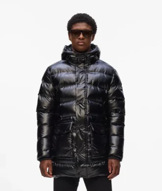 Chaqueta acolchada con capucha