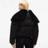 Chaqueta acolchada con estampado integral