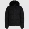 Chaqueta acolchada con estampado integral
