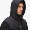 Chaqueta acolchada de bouclé