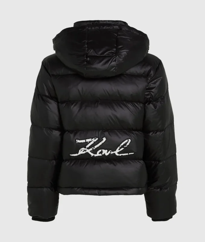 Chaqueta acolchada emblemática