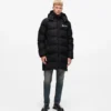 Chaqueta acolchada larga