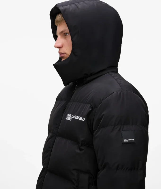 Chaqueta acolchada larga