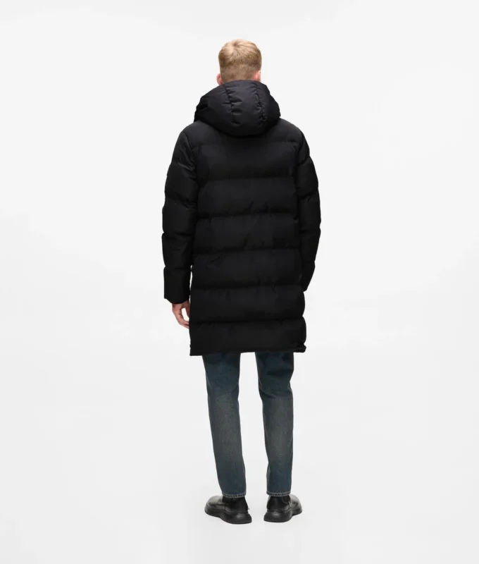 Chaqueta acolchada larga