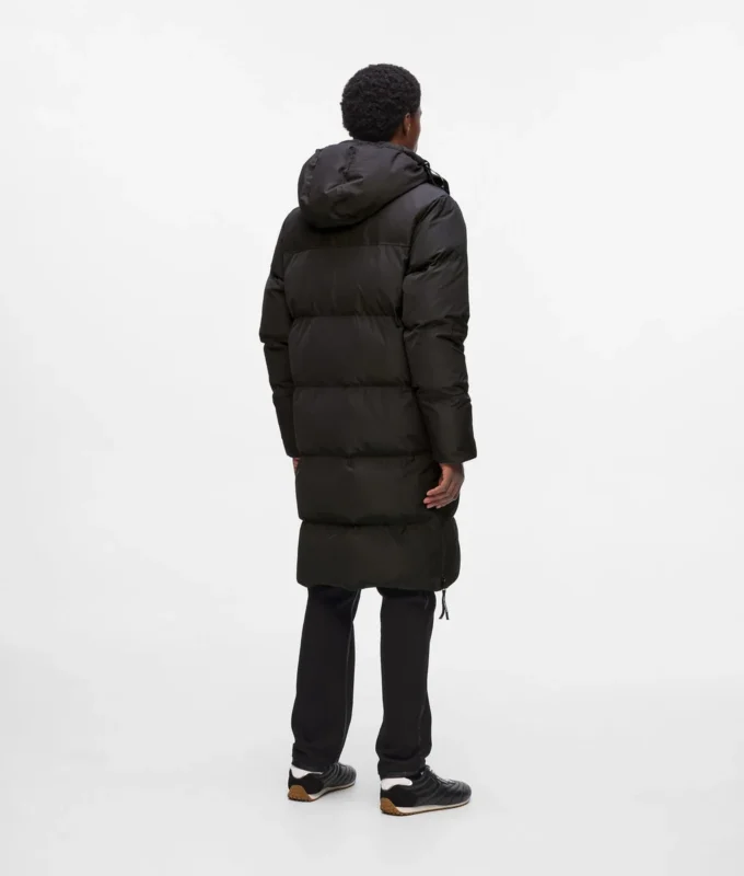 Chaqueta acolchada larga