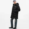 Chaqueta acolchada larga