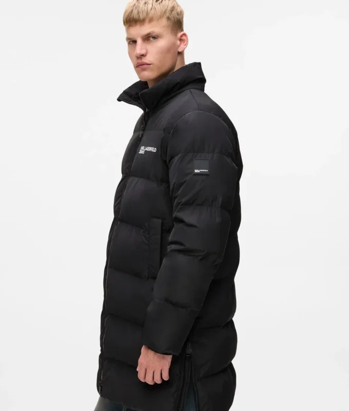 Chaqueta acolchada larga
