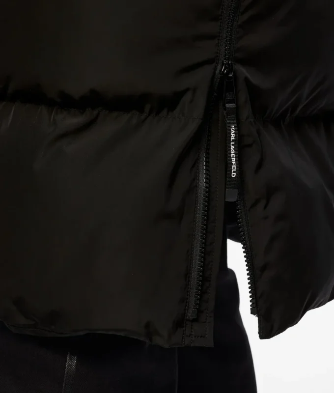 Chaqueta acolchada larga