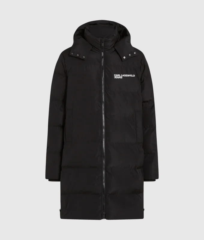 Chaqueta acolchada larga