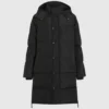 Chaqueta acolchada larga