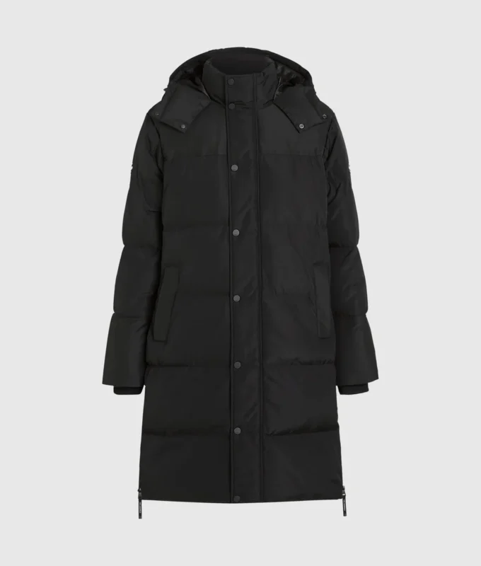 Chaqueta acolchada larga