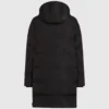 Chaqueta acolchada larga